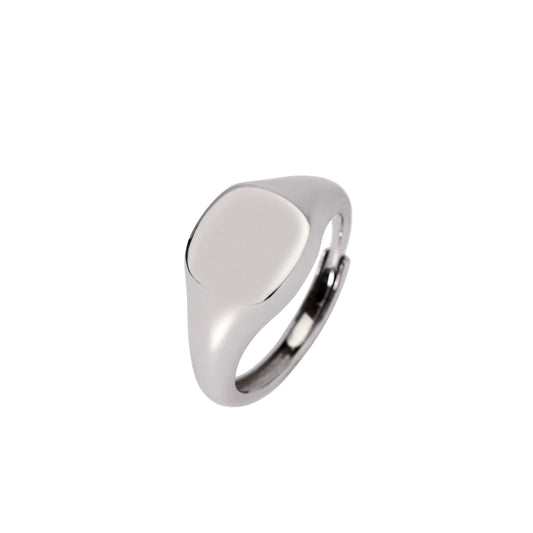 Anello Mabina Gioielli da donna modello chevalier in argento Regolabile dalla 7 alla 11