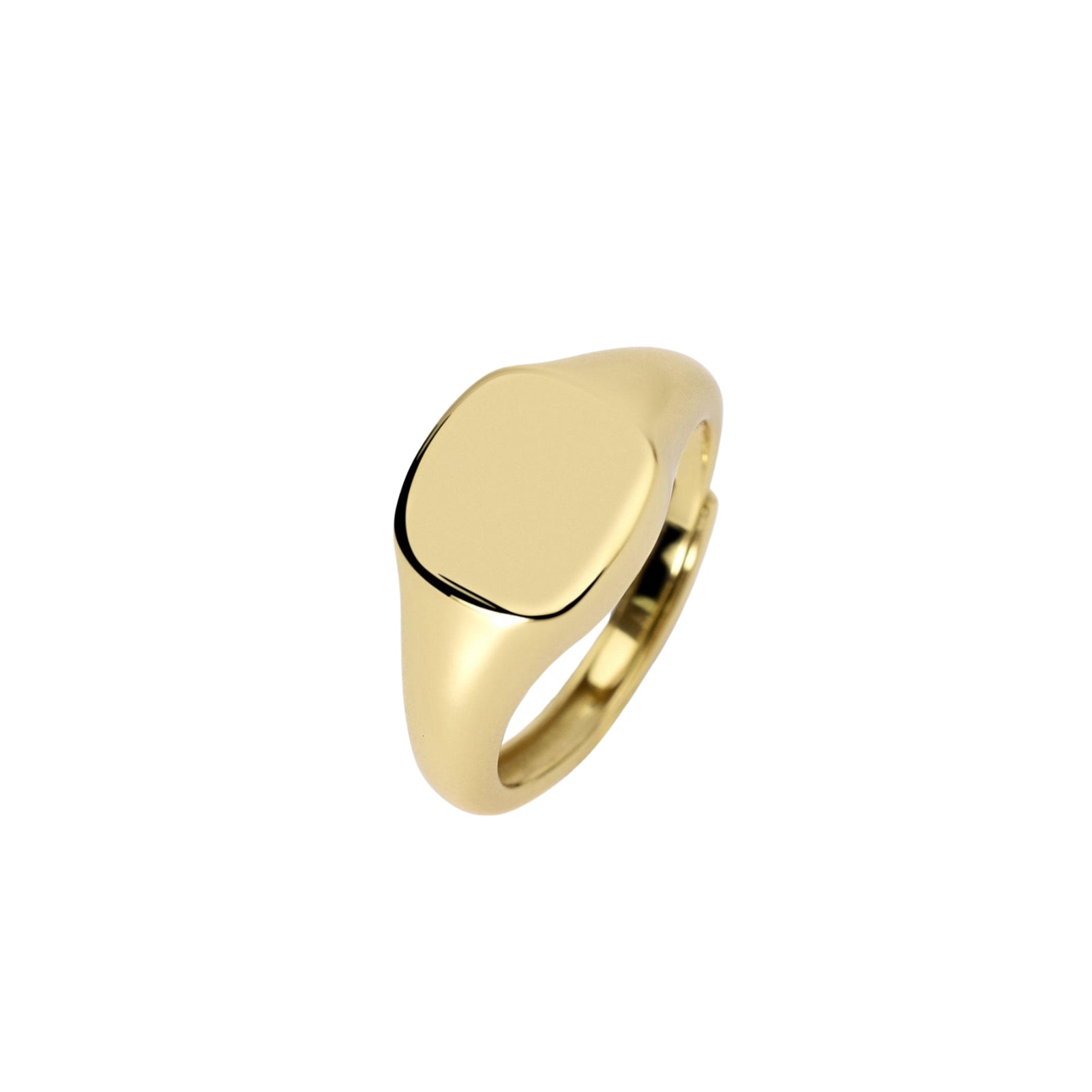 Anello Mabina Gioielli da donna chevalier placcato in oro giallo Regolabile dalla 7 alla 11