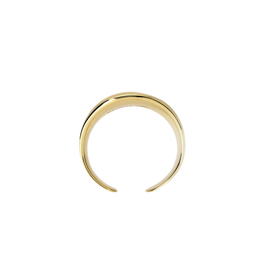 Anello da donna Mabina Gioielli Amazing in argento dorato a fascia Regolabile dalla 11 alla 19