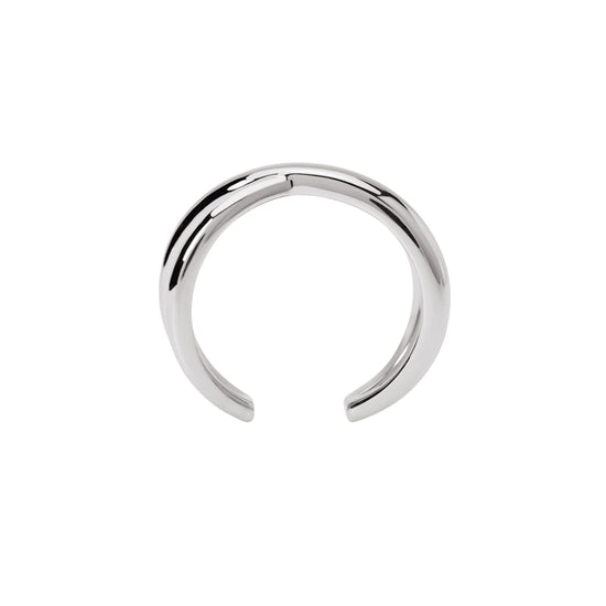 Anello intrecciato regolabile Mabina da donna in argento regolabili