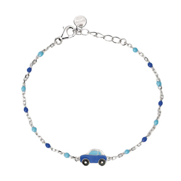 Bracciale da bambino Mabina Junior con macchinina Regolabile 14,5-16,5 cm