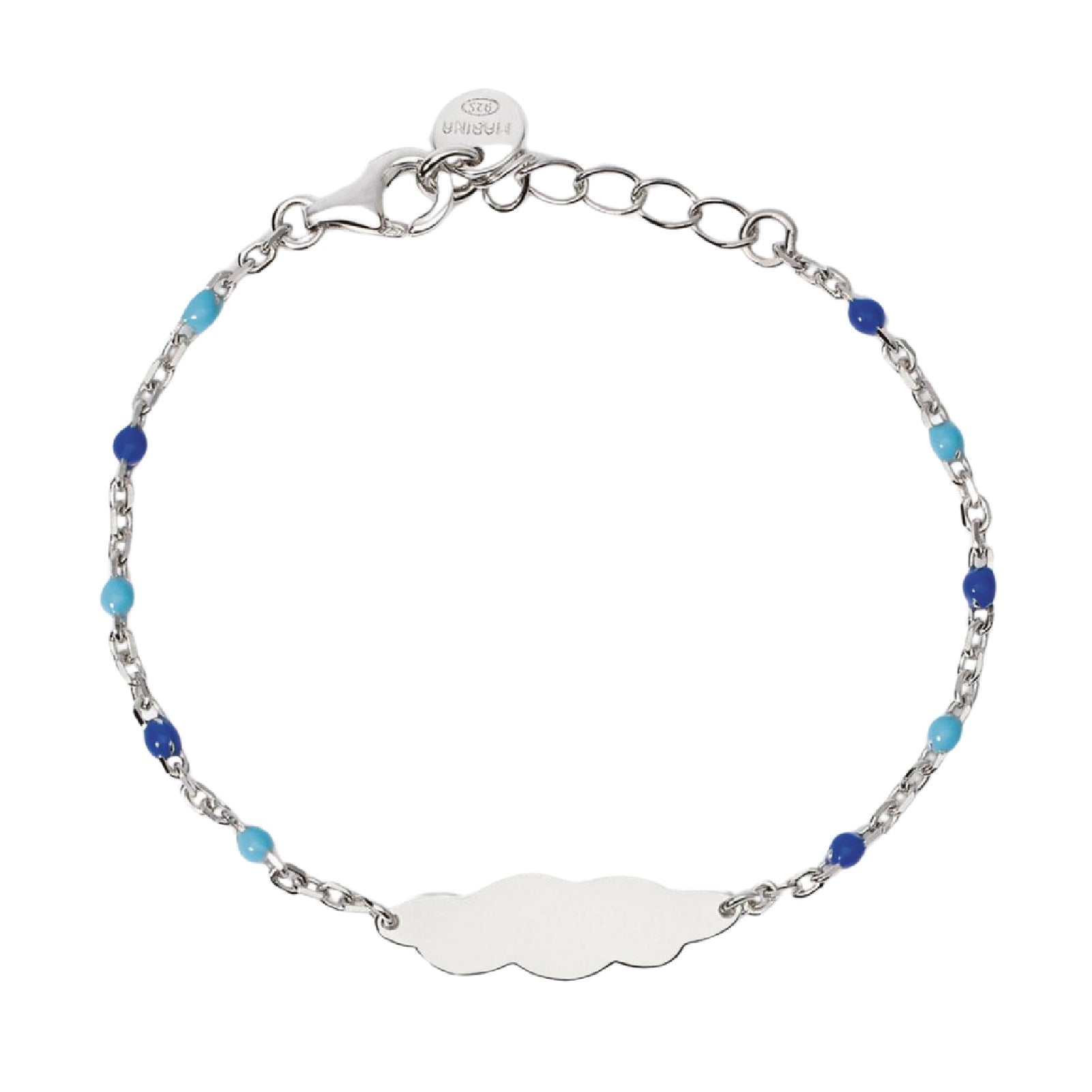 Bracciale da bambini Mabina Junior in argento con piastrina Regolabile 12-14 cm