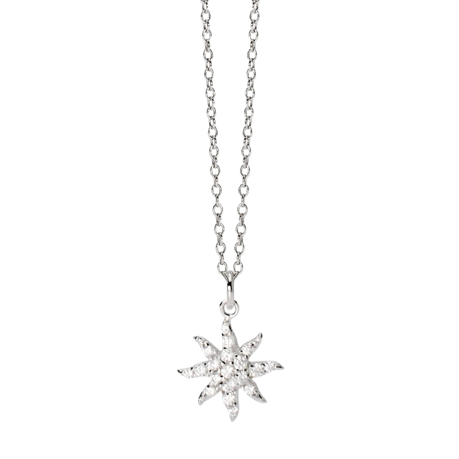 Collana Splendida Mabina Gioielli in argento con zirconi MISURA UNICA