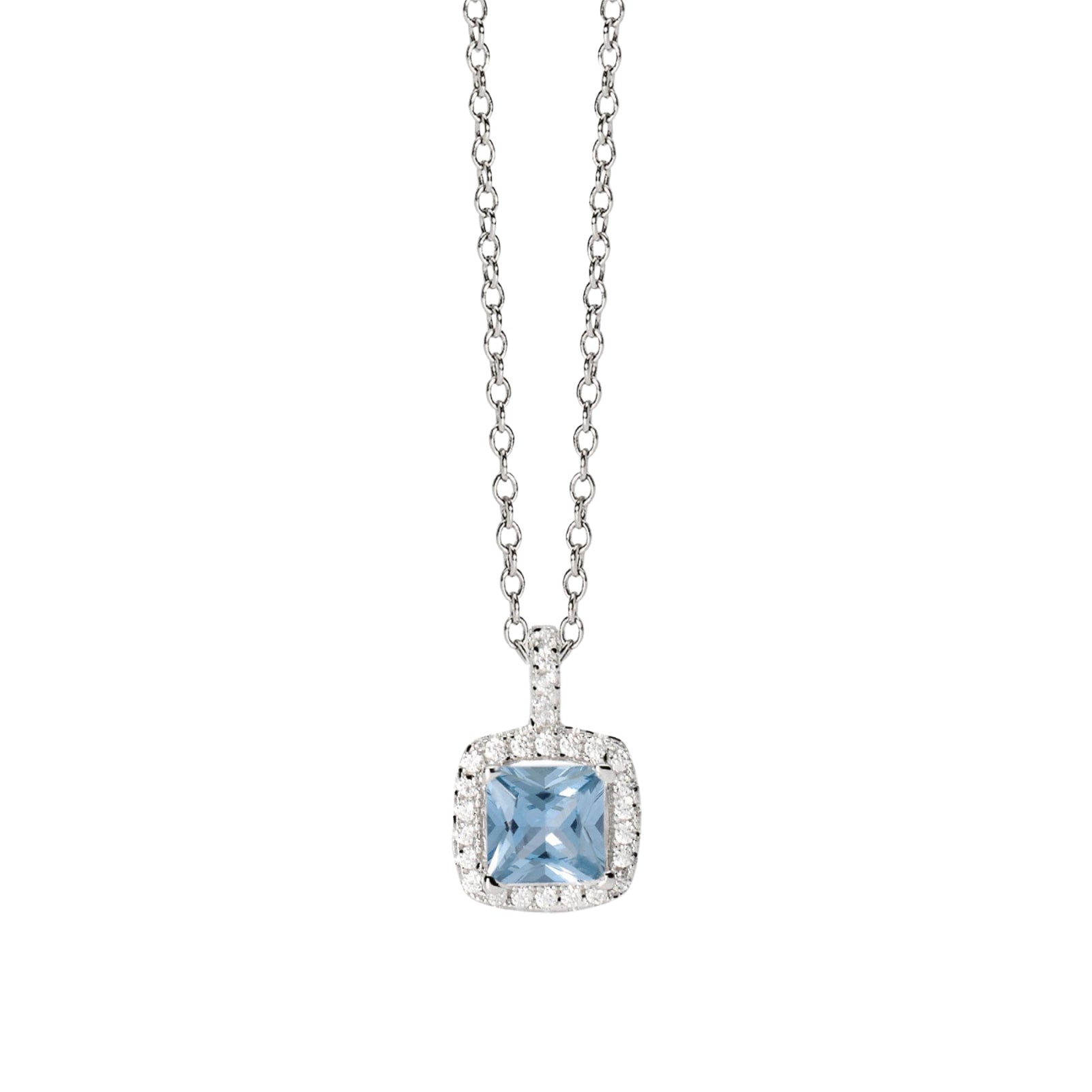 Collana Cool or Rétro? Mabina Gioielli da donna con pietra azzurra MISURA UNICA