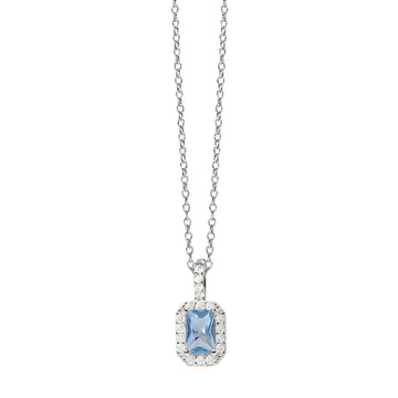 Collana Cool or Rétro? Mabina Gioielli da donna con pietra azzurra MISURA UNICA