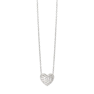 Collana da donna Mabina Gioielli in argento e cuore di zirconi MISURA UNICA