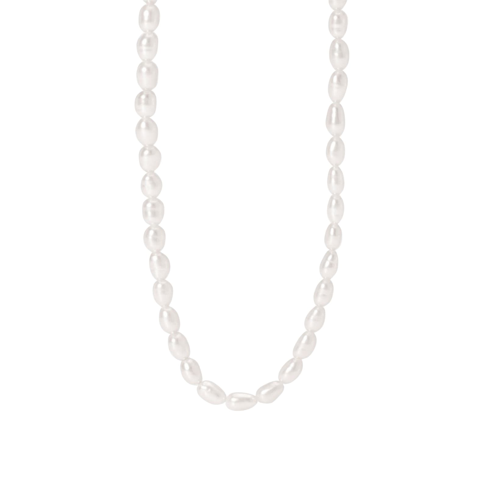 Collana girocollo Mabina Thelma con perle bianche coltivate MISURA UNICA