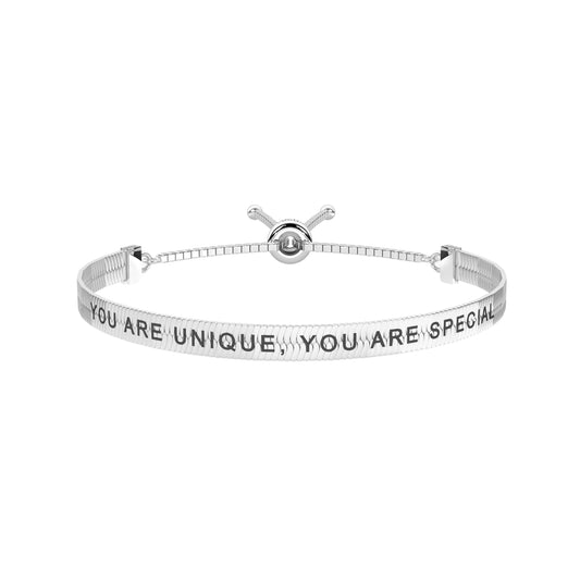 Bracciale snake Kidult in acciaio sei unica, sei speciale REGOLABILE