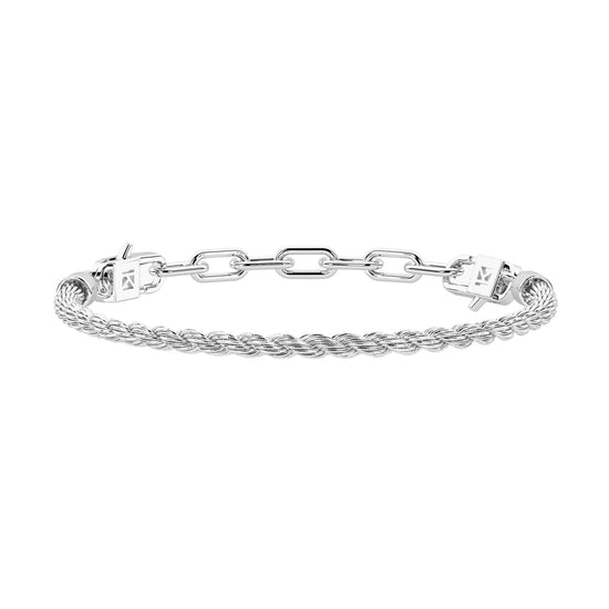 Bracciale da donna Kidult By You in acciaio con catena Regolabile 16-19 cm