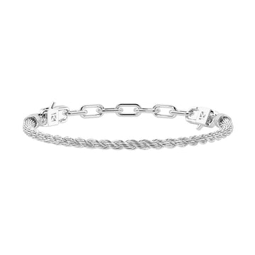 Bracciale da donna Kidult By You in acciaio con catena Regolabile 16-19 cm