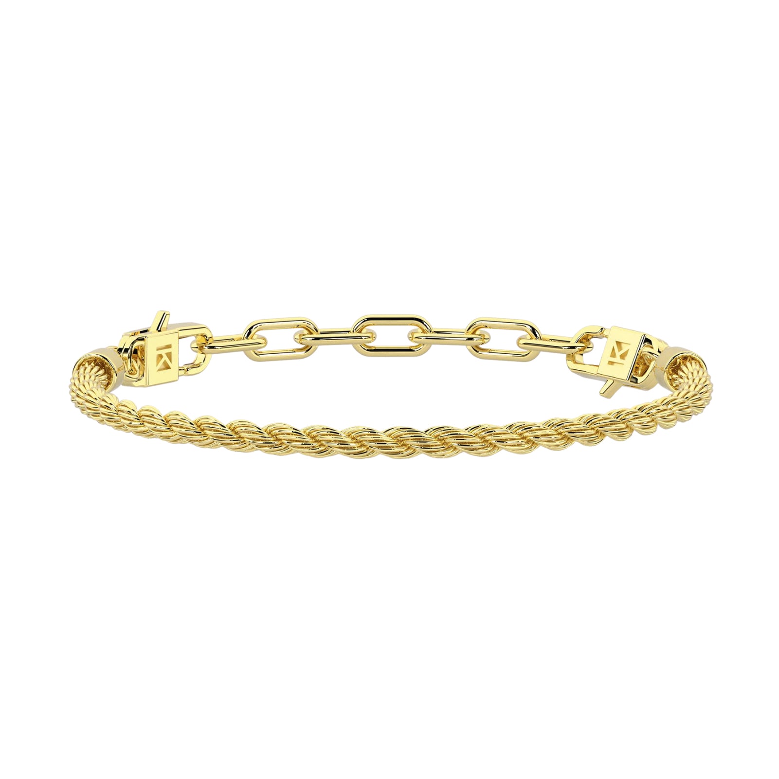 Bracciale da donna Kidult By You in acciaio oro catena Regolabile 16-19 cm