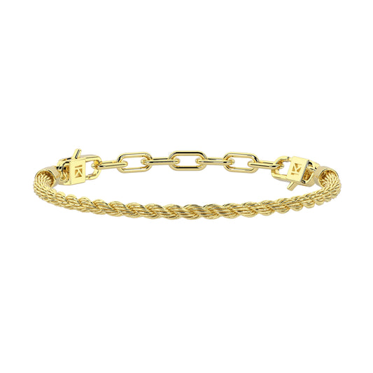 Bracciale da donna Kidult By You in acciaio oro catena Regolabile 16-19 cm
