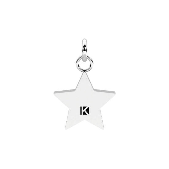 Charm stella Kidult By You acciaio con cristalli multicolor MISURA UNICA
