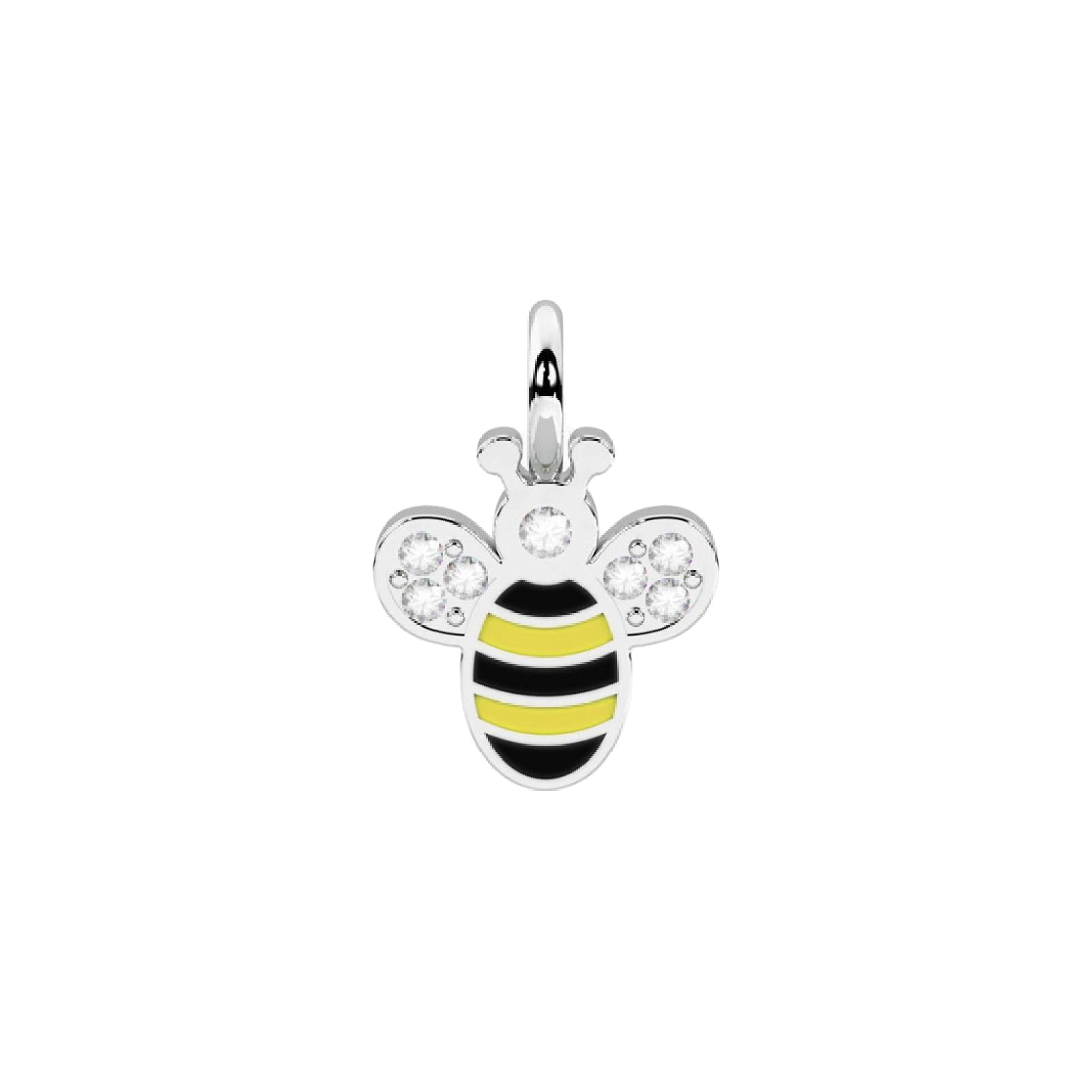 Charm ape Kidult By You in acciaio smaltato con cristalli MISURA UNICA