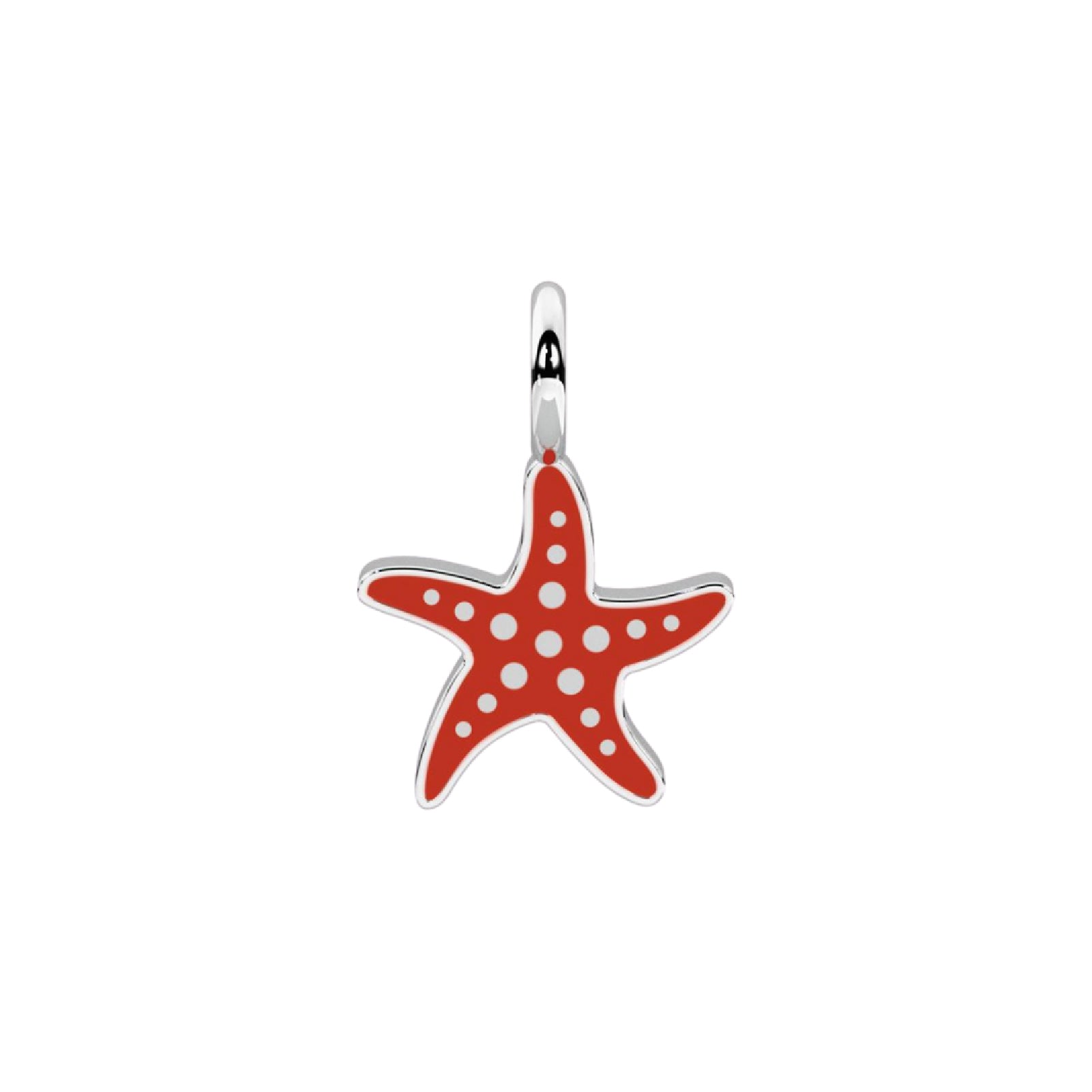Charm stella Kidult By You in acciaio smaltato con cristalli MISURA UNICA