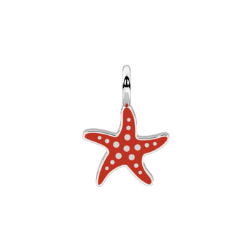 Charm stella Kidult By You in acciaio smaltato con cristalli MISURA UNICA