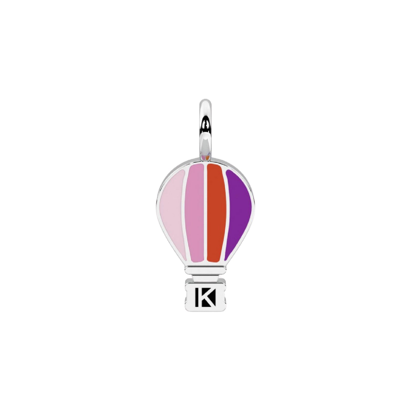 Charm mongolfiera Kidult By You in acciaio smaltato MISURA UNICA