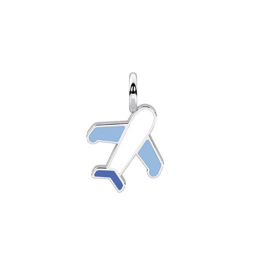 Charm mondo Kidult By You in acciaio smaltato con scritta MISURA UNICA