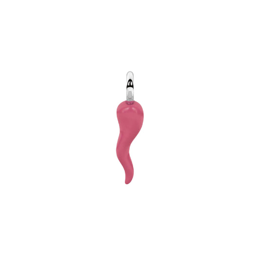 Charm cornetto Kidult By You in acciaio smaltato di rosa MISURA UNICA