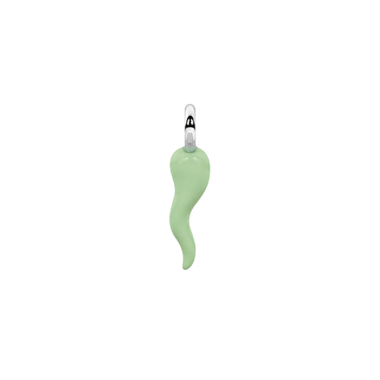 Charm cornetto Kidult By You in acciaio smaltato verde MISURA UNICA