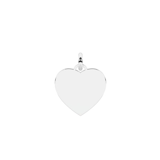 Charm Kidult Symbols in acciaio con cuore MISURA UNICA