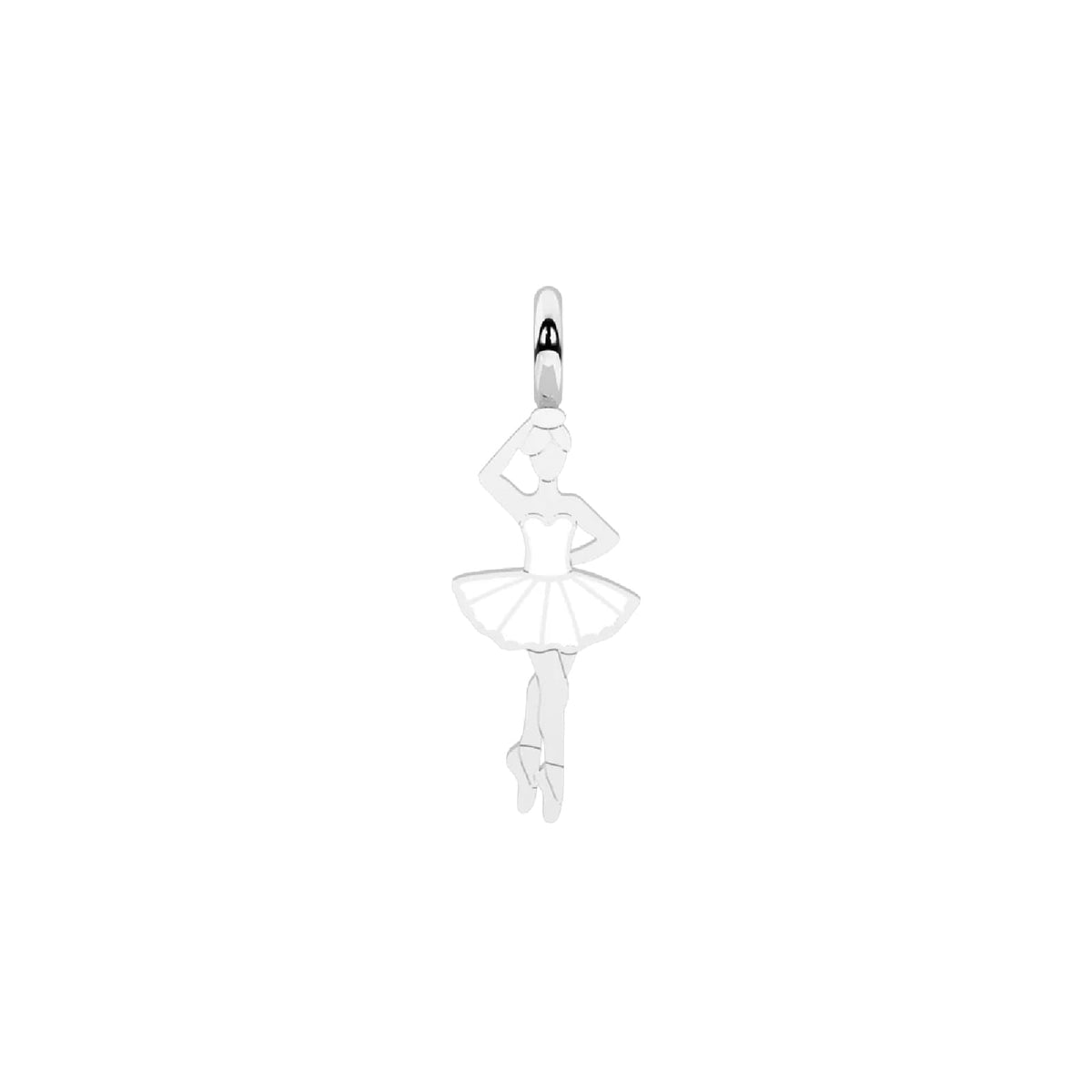 Charm Kidult By You in acciaio con ballerina smaltata MISURA UNICA
