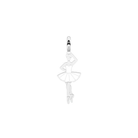 Charm Kidult By You in acciaio con ballerina smaltata MISURA UNICA