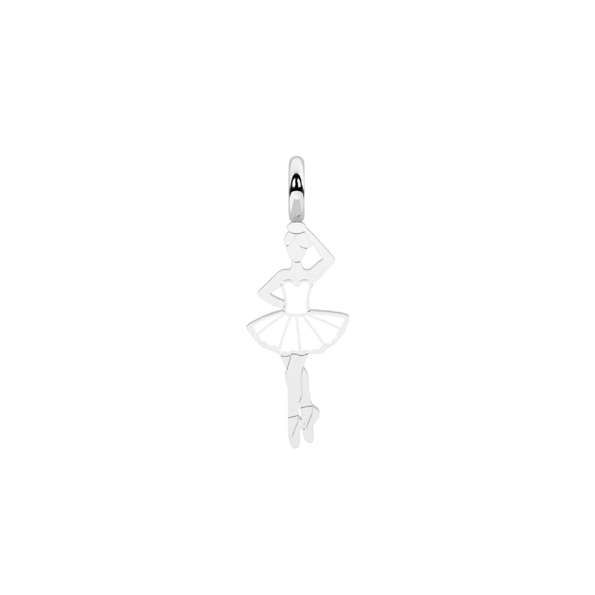 Charm Kidult By You in acciaio con ballerina smaltata MISURA UNICA