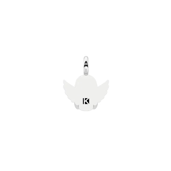 Charm Kidult By You in acciaio a forma di angioletto MISURA UNICA