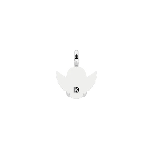 Charm Kidult By You in acciaio a forma di angioletto MISURA UNICA
