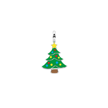 Charm Kidult By You in acciaio albero di Natale smaltato MISURA UNICA