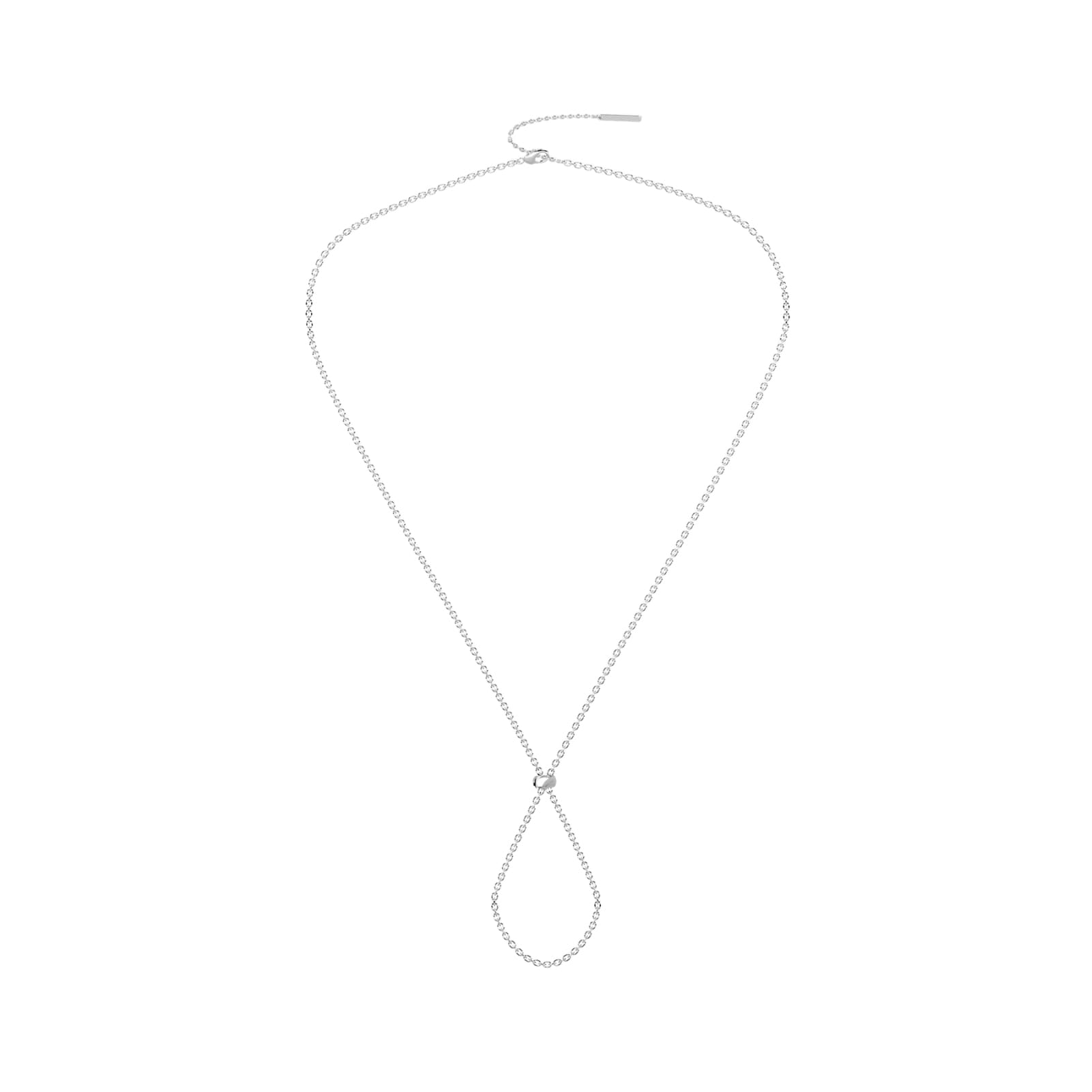 Collana Kidult By You componibile catena diamantata acciaio MISURA UNICA