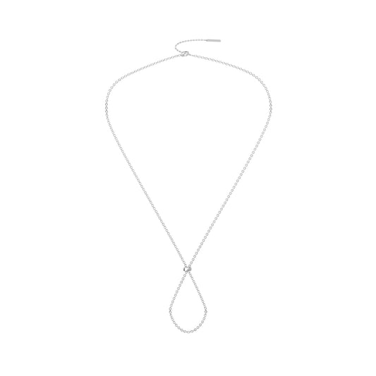 Collana Kidult By You componibile catena diamantata acciaio MISURA UNICA