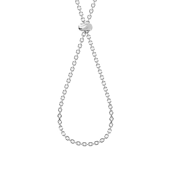Collana Kidult By You componibile catena diamantata acciaio MISURA UNICA