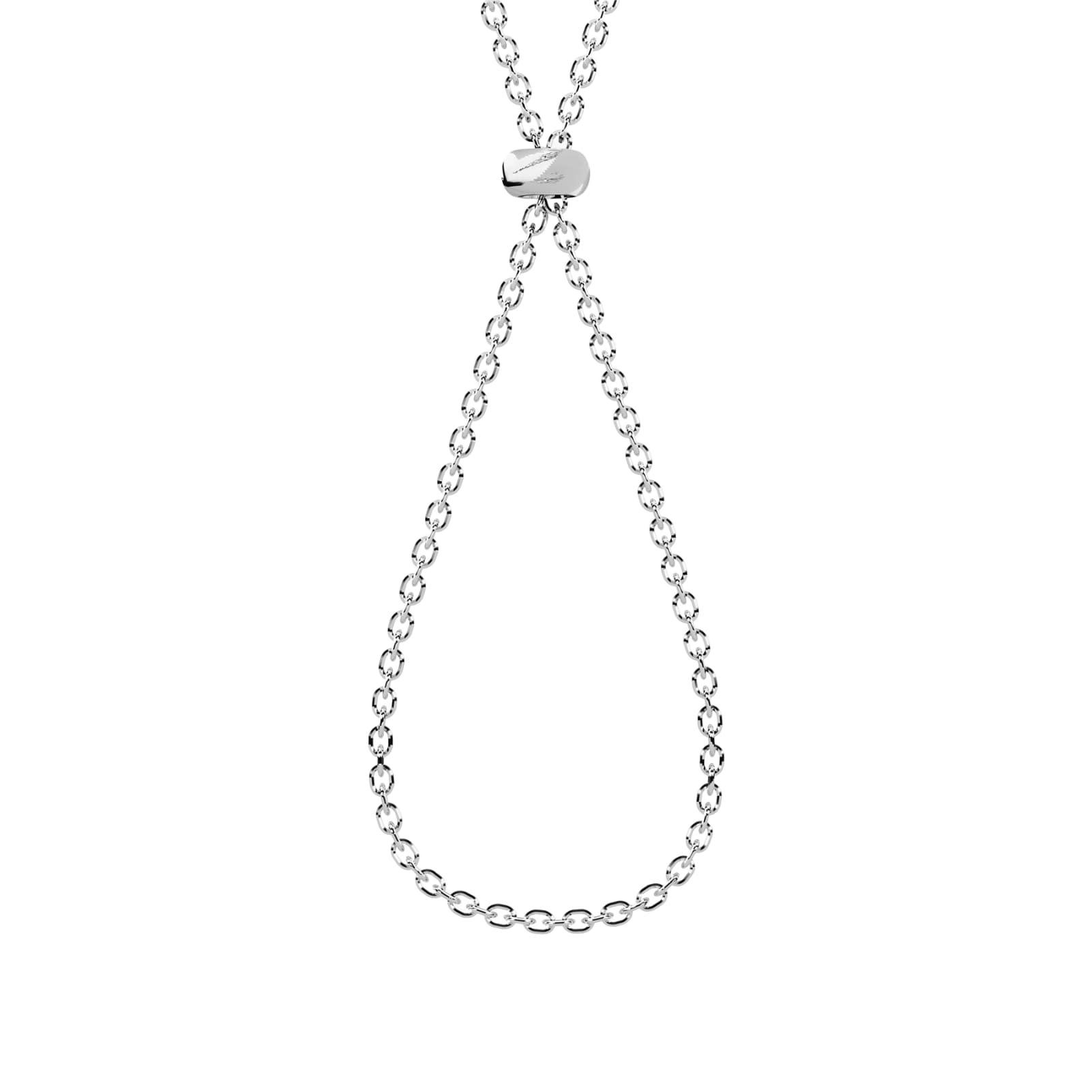 Collana Kidult By You componibile catena diamantata acciaio MISURA UNICA