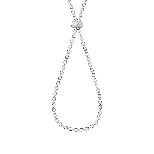Collana Kidult By You componibile catena diamantata acciaio MISURA UNICA