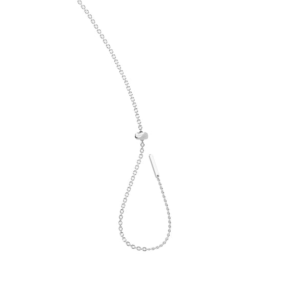 Collana Kidult By You componibile catena diamantata acciaio MISURA UNICA