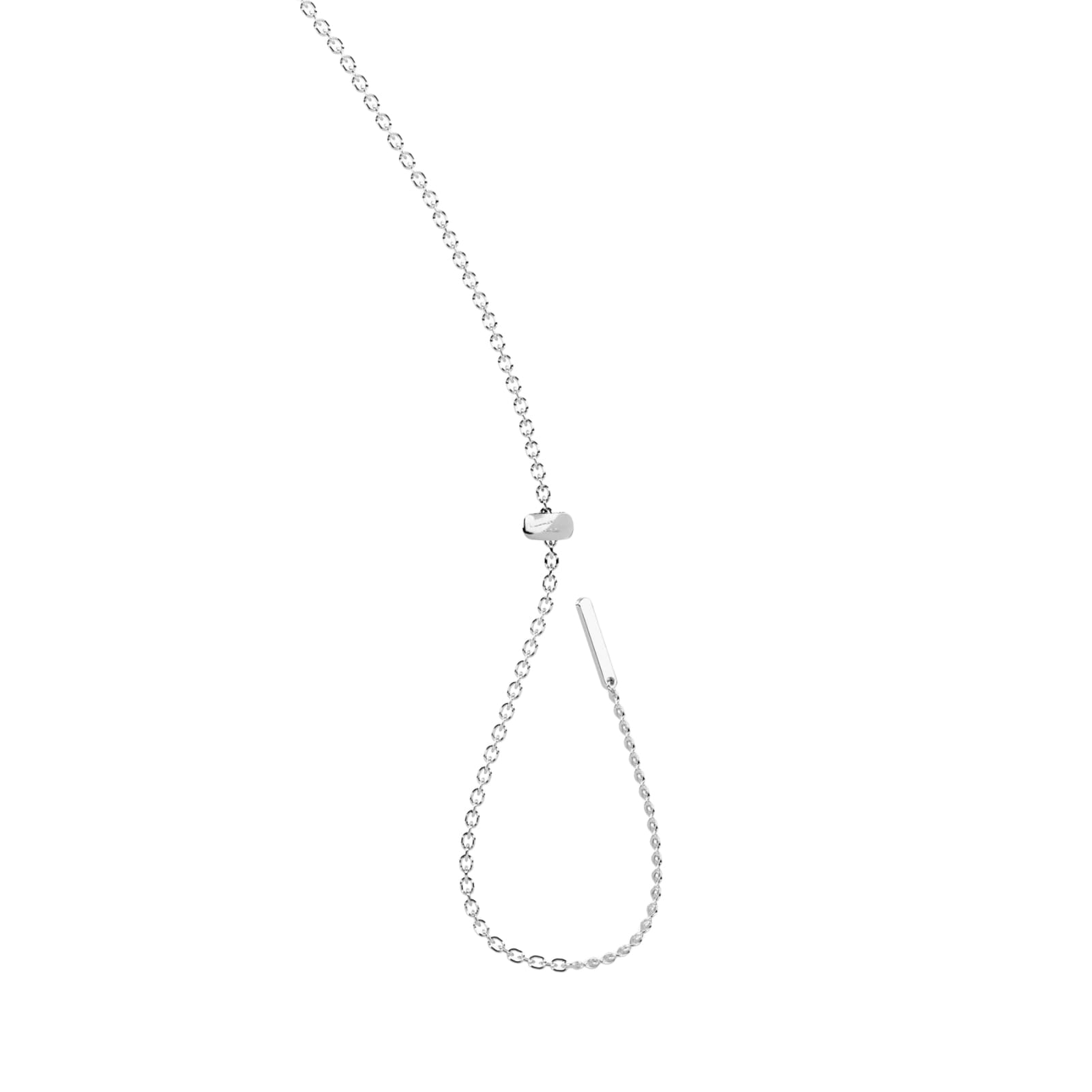 Collana Kidult By You componibile catena diamantata acciaio MISURA UNICA