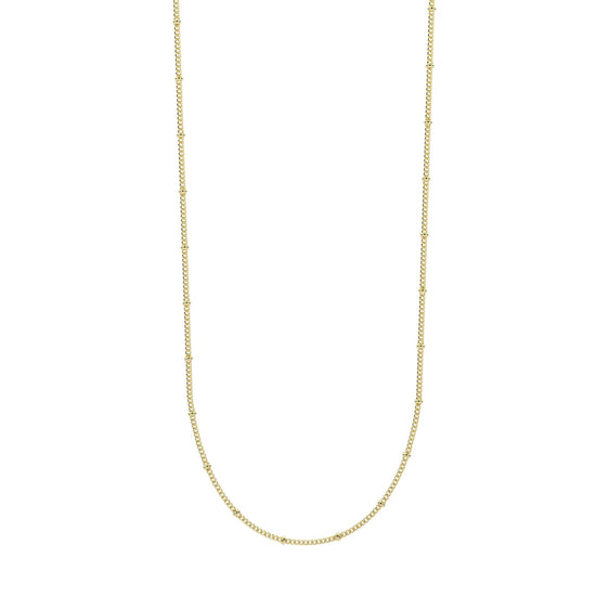 Collana Kidult By You in acciaio dorato catena groumette MISURA UNICA