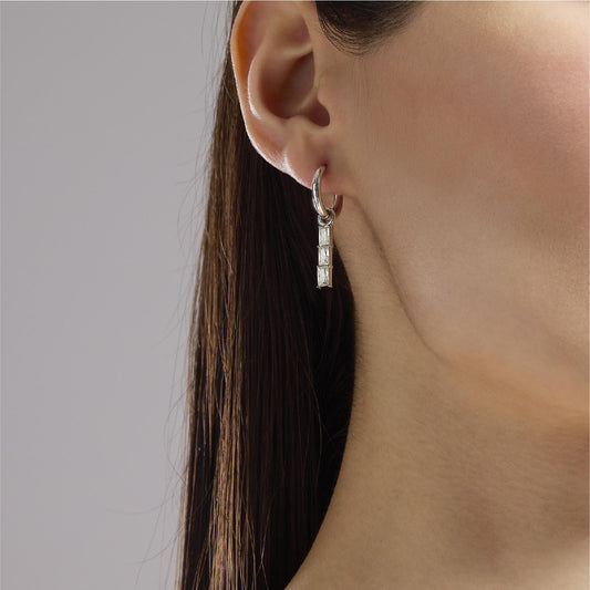Mono orecchino a cerchio Kidult By You acciaio di 14,5mm MISURA UNICA