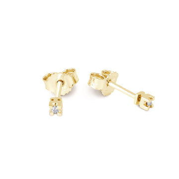 Orecchini da donna Demetra in oro 18Kt e diamanti 0,03ct MISURA UNICA