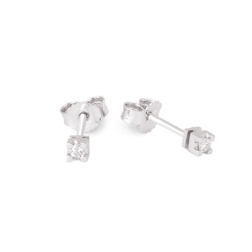 Orecchini da donna Demetra in oro 375‰ e diamanti di 0,10ct MISURA UNICA