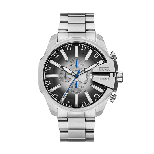 Orologio cronografo Diesel in acciaio quadrante grigio scuro MISURA UNICA