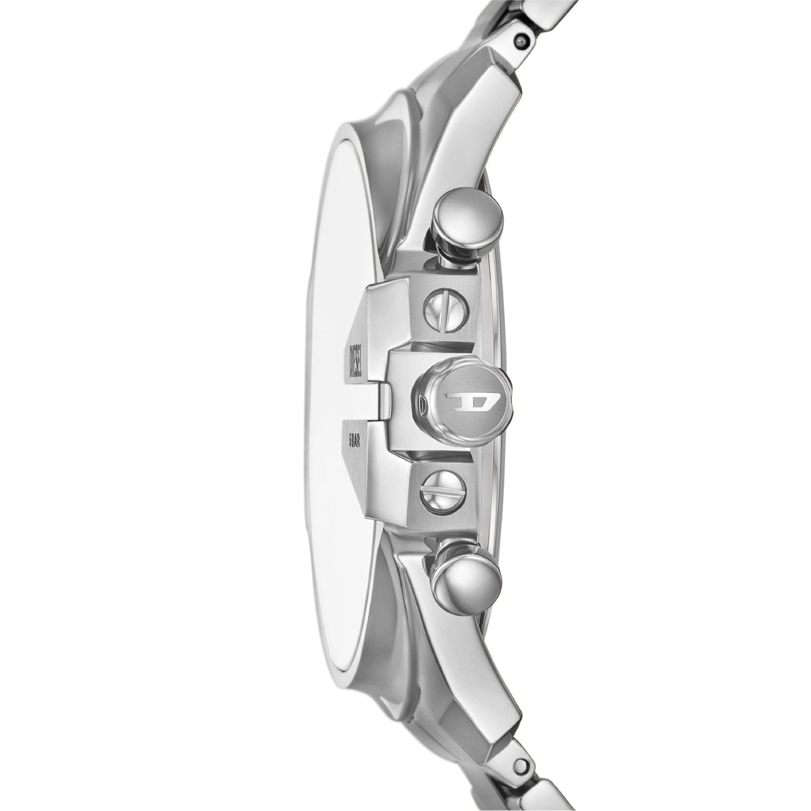 Orologio cronografo Diesel in acciaio quadrante grigio scuro MISURA UNICA