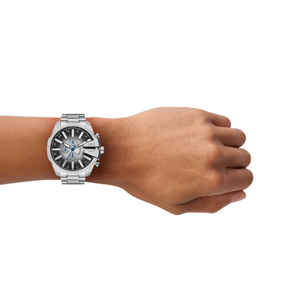 Orologio cronografo Diesel in acciaio quadrante grigio scuro MISURA UNICA