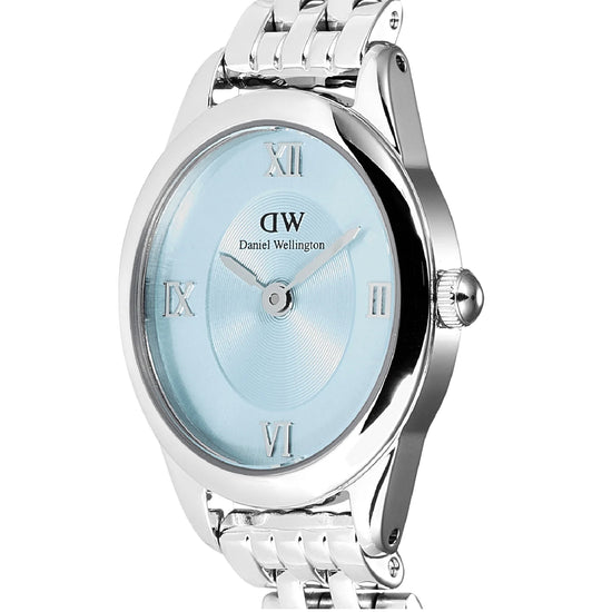 Orologio solo tempo donna Daniel Wellington acciaio azzurro MISURA UNICA