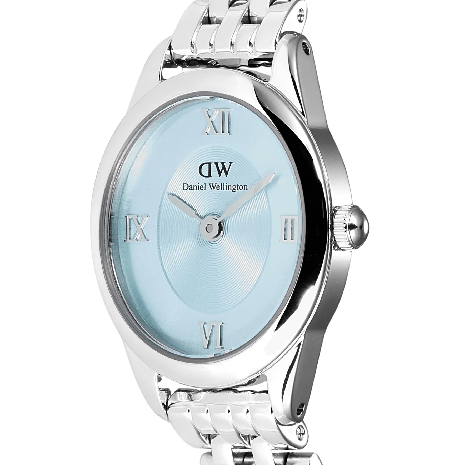 Orologio solo tempo donna Daniel Wellington acciaio azzurro MISURA UNICA
