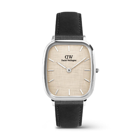 Orologio solo tempo uomo Daniel Wellington acciaio e pelle MISURA UNICA