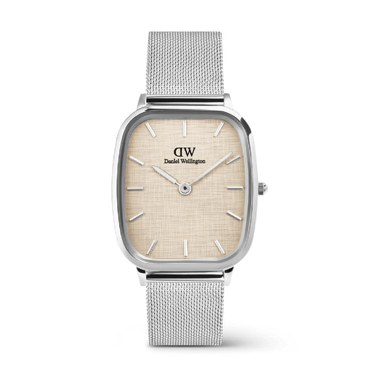 Orologio solo tempo uomo Daniel Wellington acciaio rodiato MISURA UNICA