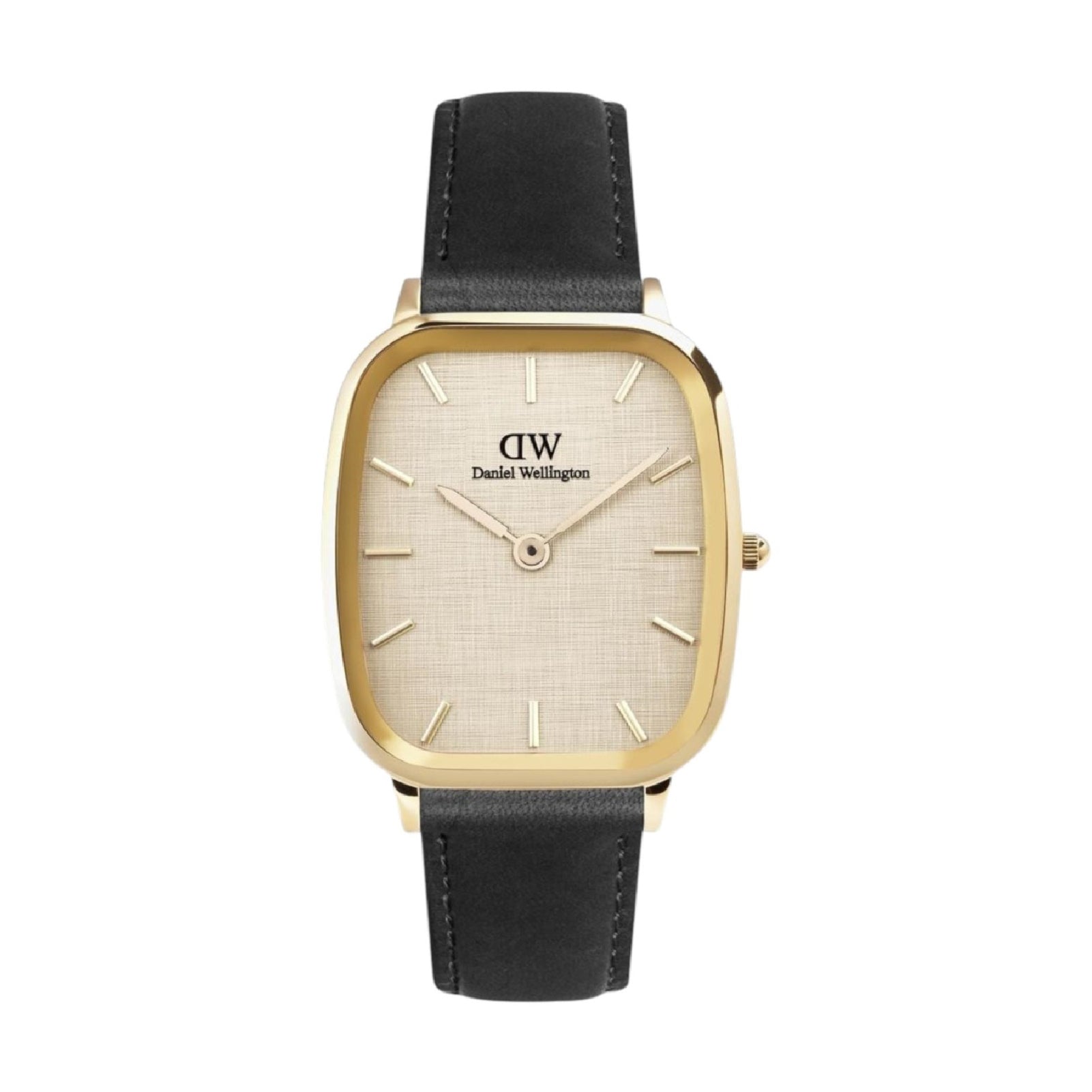 Orologio solo tempo uomo Daniel Wellington acciaio oro pelle MISURA UNICA